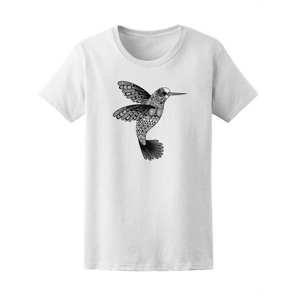 Zendoodle Art Hummingbird Bird Women's Tee - Image by Shutterstock