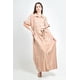 thumbnail image 4 of Vestido camisero bordado Roman Fashion /Juvenil, 01553 (Cafe) cafe M, 4 of 5