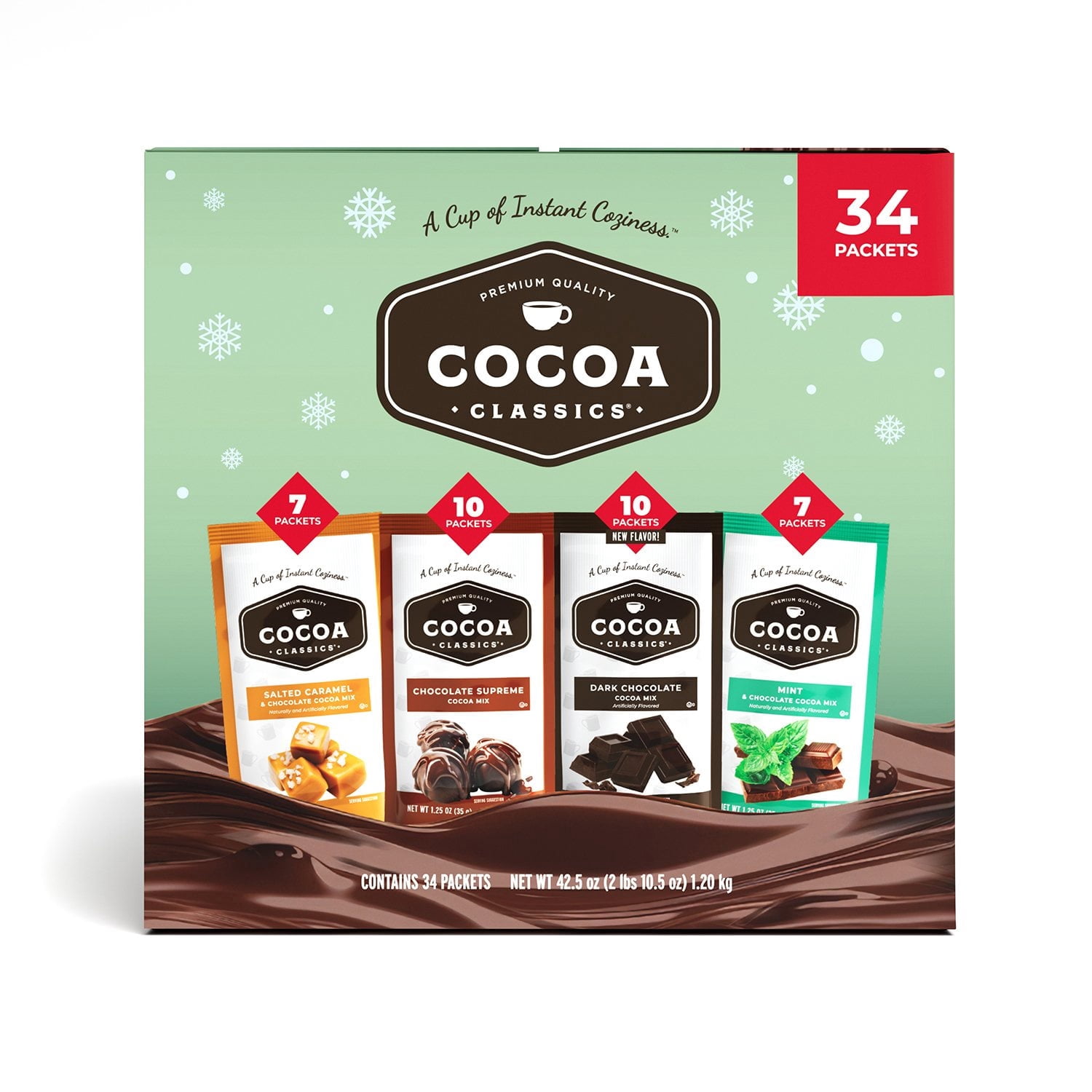 Cocoa Classics, Hot Cocoa Mix, Variety Pack, 42.5 oz - Walmart.com