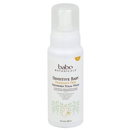 Babo Botanicals Sensitive Baby Newborn Foam Wash - 9