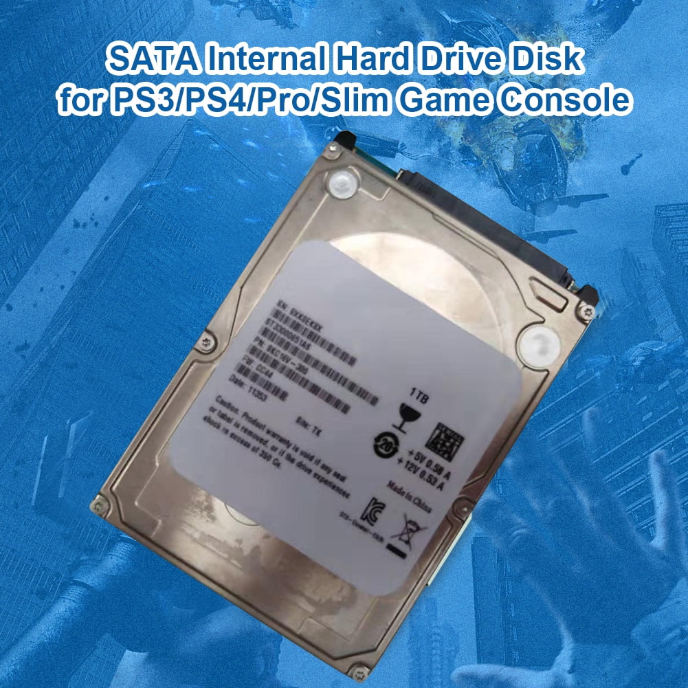 PS3/PS4/Pro/Slim Game Console SATA Hard Drive Disk (500GB) - Walmart.com