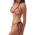 thumbnail image 2 of Balery Tomatoes And Chili Pijama Estampado Bikini de Dos Piezas para Mujer - Conjunto de Bikini Ajustable Sexy y Cómodo para Playa, 2 of 6