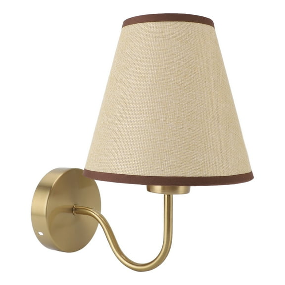 Linen Wall Lamp Modern Decorative Indoor Light For Bedroom Bedside Living Room Hallway Corridor