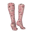 thumbnail image 3 of Pofeuu Rose Flowers Print Stockings, Adult Running Hiking Socks for Youth and Adult-One Size, 3 of 8