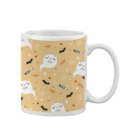

Cute Neko Ghosts Mug - Image by Shutterstock