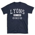thumbnail image 1 of Lyons Ohio Classic Established Men's Cotton T-Shirt, 1 of 1