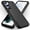 Black, variant on Compatible with Samsung Galaxy S25 FE 5G Phone Case Glass Screen Protector Hybrid Rugged Shockproof Hard Protective Drop Proof Full Body Heavy Duty Mobile Cell Cover for S 25 EF AI S25FE 25S Black