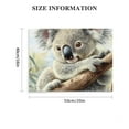 thumbnail image 2 of FCXZI Animals Wall Art  Cute Koalas Print on Canvas Picture Nature Safari Animal Painting for Bedroom Living Room Nursery Home Decor,Stretched and  Ready to Hang  20x16in, 2 of 6