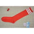 thumbnail image 4 of Qarigey Rayas Medias hasta el muslo Calcetín Botas Día de San Valentín Raya blanca roja Type3 NO3, 4 of 4