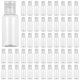 thumbnail image 2 of 100 botellas de viaje con tapa abatible, contenedores de plástico transparente de 30 ml para viajes, botellas portátiles a prueba de fugas, contenedores cosméticos vacíos rellenables para champú líqui, 2 of 6