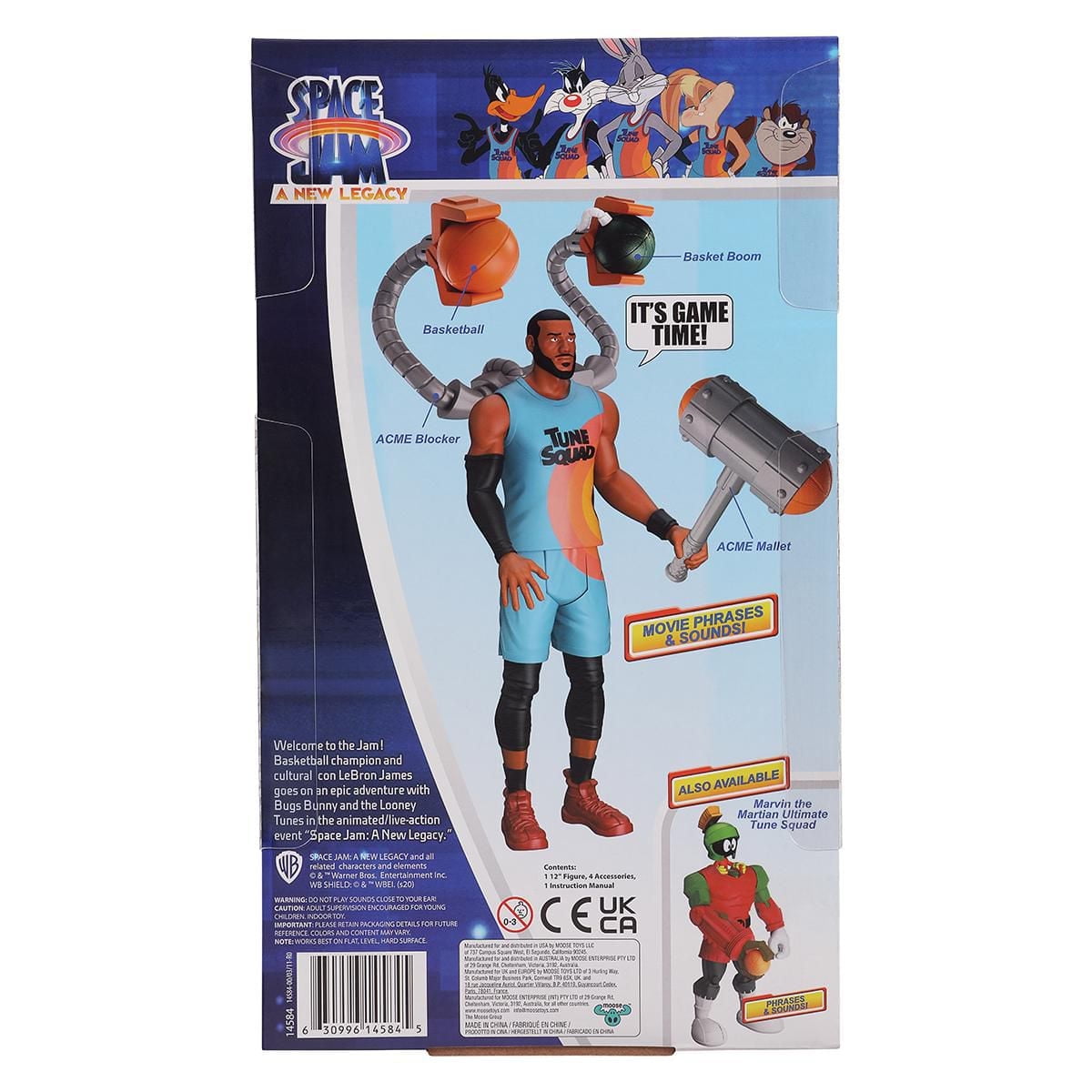 SPACE JAM S1 DELUXE LEBRON  BIG FIG