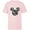 Soft Pink, variant on Disney Mickey Camo Gray - Short Sleeve T-Shirt for Kids - Customized-White