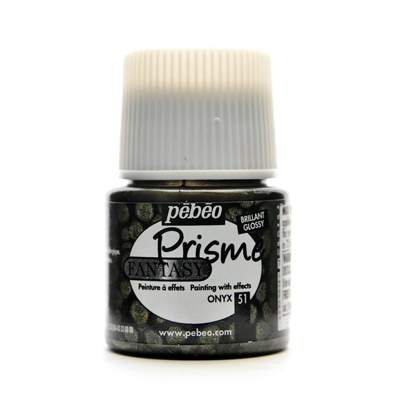 Fantasy Prisme Effect Paint onyx, 45 ml (pack of 3)