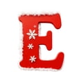 thumbnail image 3 of HomeDM 26 Letter Ornaments for Christmas Tree Decorations, Xmas Snowflake Red Personalized Letter Hanging Pendant Gifts for Family Friends Hanging Name Tags for Xmas Tree Decor, 3 of 4
