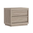 thumbnail image 5 of Navis Contemporary 26" Nightstand in Natural Oak (2-Drawer), 5 of 7