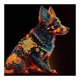thumbnail image 1 of Cuadros Decorativos 5D bricolaje taladro redondo completo diamante pintura perro Kit arte decoración del hogar (NH3174) DQrwqpou Nuevos Originales, 1 of 9