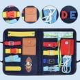 thumbnail image 4 of Juguetes Educativos Montessori para bebé, aprendizaje temprano, hebilla de entrenamiento, juguetes sensoriales, tablero ocupado, regalo, 4 of 4