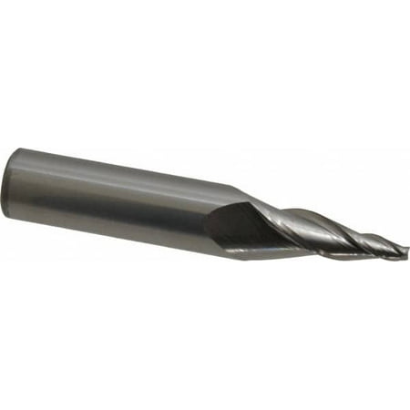 

Accupro 10° per Side 1/8 Small End Diam 1-1/4 LOC 3-Flute Solid Carbide Tapered Square End Mill