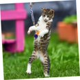 thumbnail image 3 of Hweilai 4 Pcs Bâtonnet en Rotin Argenté Jouet à Mâcher pour Chat, 3 of 5