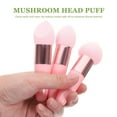 thumbnail image 3 of 3Pcs Makeup Sponge Wedge Sponges with Handle Cosmetic Puff Beauty Sponge Stickpink, 3 of 7
