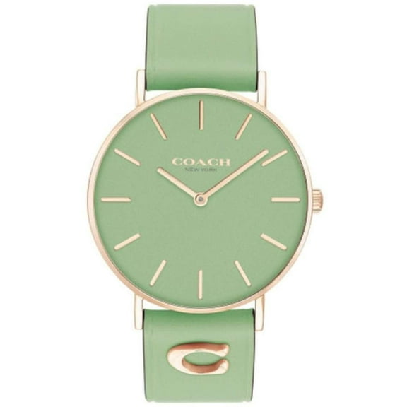 Coach Women's Perry Green Dial Watch - 14503921