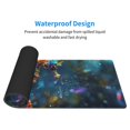 thumbnail image 4 of Pofeuu Neon Seahorse Underwater Realm Print Desk Mat for Keyboard and Mouse，Computer Desk Matt for Desktop，Large Mouse Pad for Desk，Desk Pads on Top of Desks 12x31.5in, 4 of 8