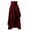 Wine, variant on USSUMA Women'S Skirts Midi Skirt Solid Color High Waist Tie Irregular Mid-Calf Skirt Gothic Casual Dress Loose Skirt Gym Clearance Sale Black Skirt for Women L