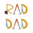 thumbnail image 2 of Prime, Marcus 12x14 Gold Ornate Wood Framed with Double Matting Museum Art Print Titled - Rad Dad 1, 2 of 4