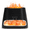 Carbon Black, variant on 2-in-1 Himalayan Salt Lamp & Ultrasonic Oil Diffuser Black Wooden Grain