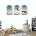 thumbnail image 2 of Tmvgtek 3 Uds Cielo Escena Pared Pegatina Impermeable Reutilizable Cocina Hogar Ventana Paster Tmvgtek Oficina Multiescena Multifunción, 2 of 9