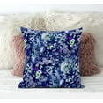 thumbnail image 7 of Amrita Sen Sea Garden Rose Suede Zippered Pillow with Insert in Red 16 x 16, 7 of 7