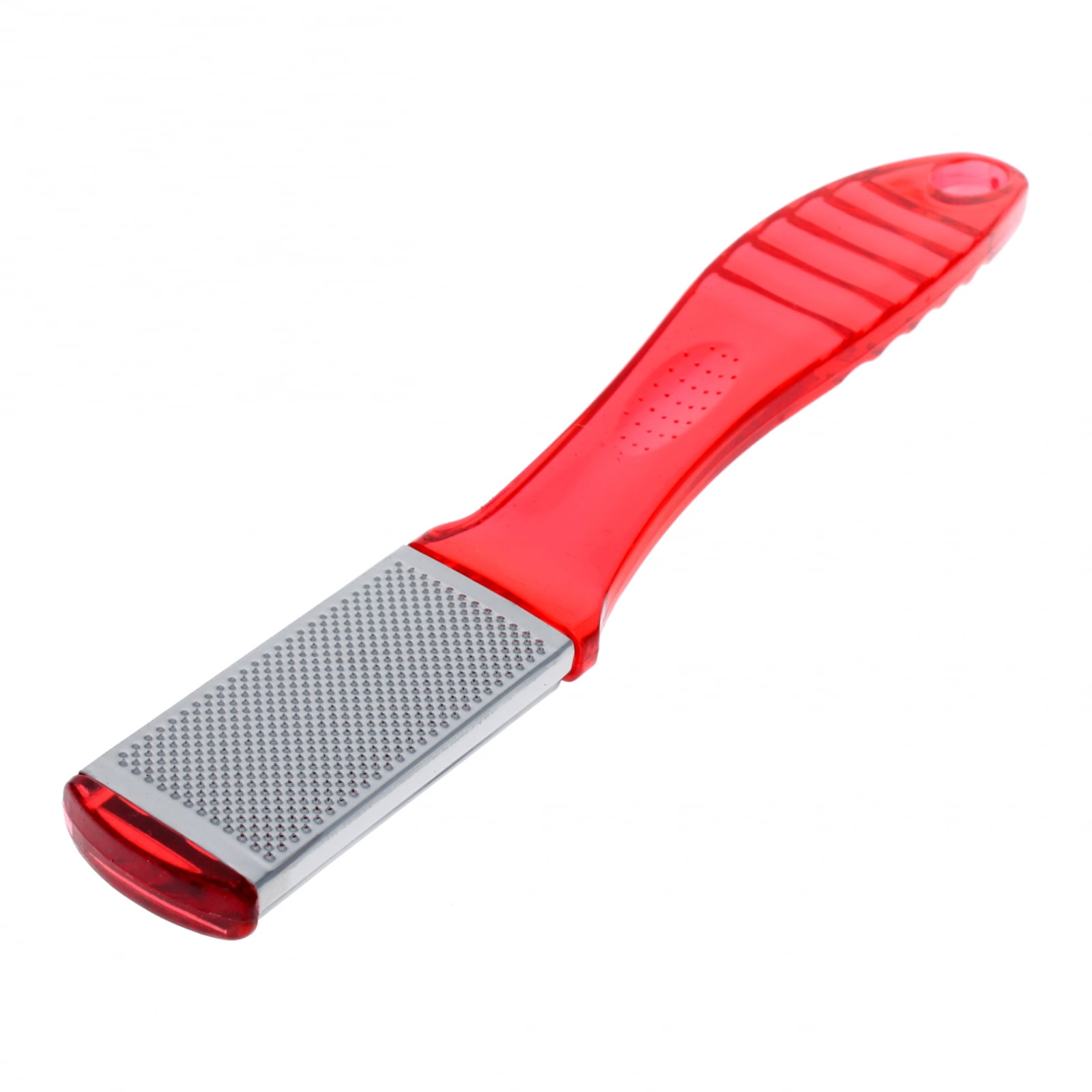 Home Essentials Manicure Pedicure Foot Scrubber Callus Remover - Red