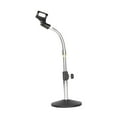 thumbnail image 3 of Microphone Stand Desktop Mic Stand Adjustable Gooseneck Metal Build for Home Office Lectures Meetings, 3 of 9