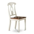 thumbnail image 5 of East West Furniture  5 Piece Modern Dining Table Set- an Oval Wooden Table and 4 Dining Chairs, Buttermilk & Cherry, 5 of 5