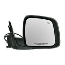 TRQ Power Heated Mirror Passenger Side Right RH for 11-18 Jeep Grand Cherokee MRA08236