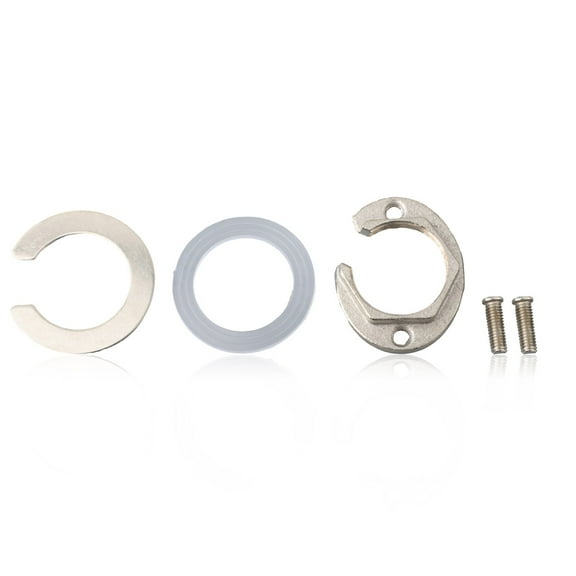 New Tap Faucet Fixing Fitting Kit C Type Tap Faucet Anti-Loosing Nut Cap Kitchen Home Wash Basin Tool Fastening Circlip Washer