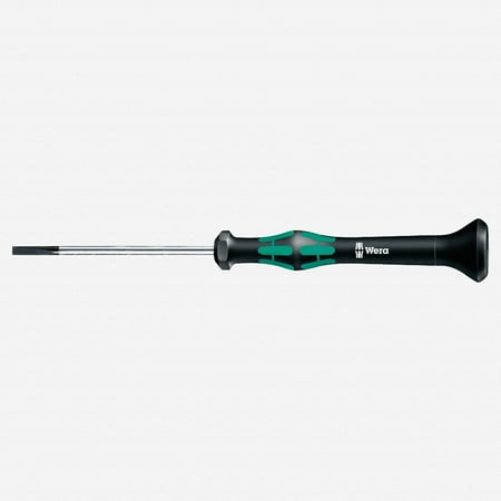 

Wera 118002 1.5 x 40mm Kraftform Micro Slotted Precision Screwdriver