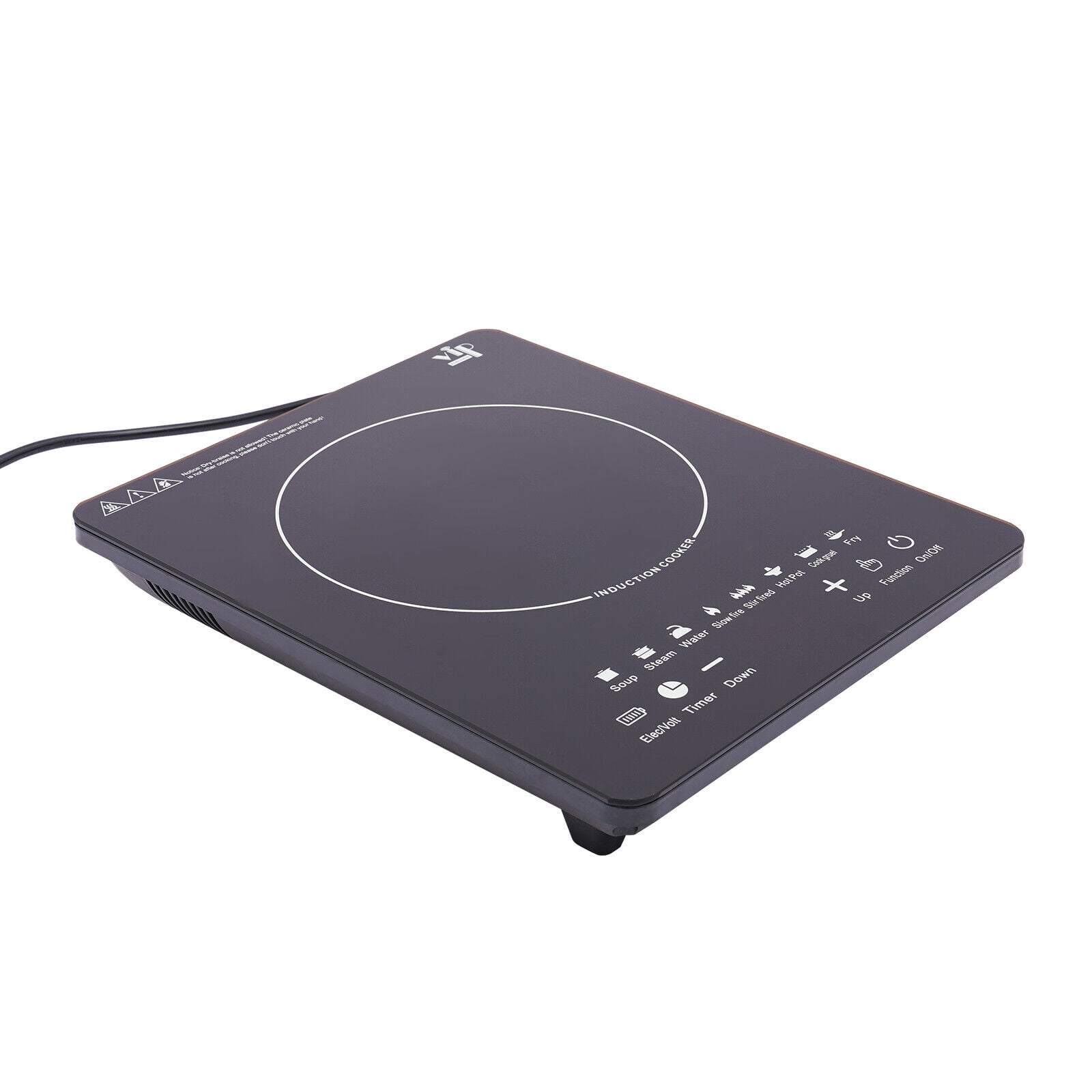 1450W Portable Kitchen Countertop Induction Cooktop Burner Electric Hot Stove