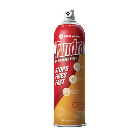 First Alert Tundra Fire Extinguisher Spray, AF400 (Best Household Fire Extinguisher)