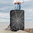 thumbnail image 3 of Lsque A Web With A Spider Printed Luggage Cover, Travel Luggage Protector,Scratch and Dirt Resistant, Fits 18-32 Inch Luggage - X-Large, 3 of 9