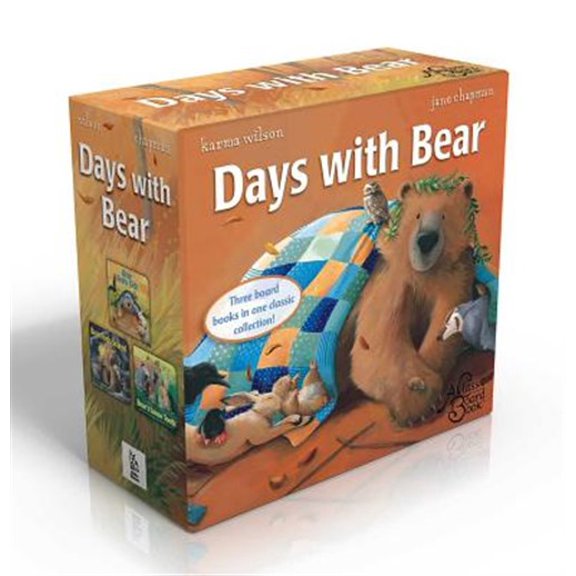 Pre-Owned Days with Bear (Boxed Set): Bear Feels Scared; Bear Feels Sick; Bear's Loose Tooth (Bear Books) Paperback