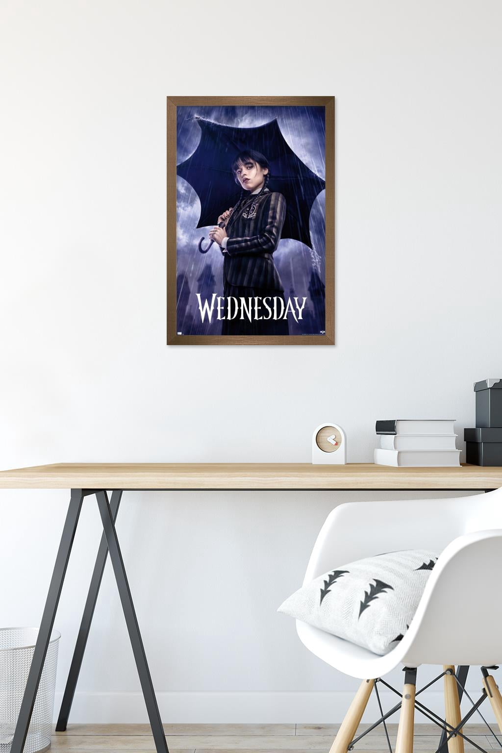 Wednesday - One Sheet Wall Poster, 14.725" x 22.375" Framed