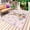 Pink, variant on Bunny Easter Outdoor Rug 4x6 Ft - Reversible Patio Rug Outdoor Camping Rugs, Spring Floral Pastoral Wooden Washable Indoor Outdoor Area Rugs, Non-Slip Outdoor Carpet Runner for Deck/Porch