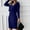 Blue, variant on BONIXOOM Fall Sweaters For Women Modern Fit Sweater Pullover Casual Turtleneck Sweaters For Girls Red L(US:8)