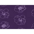 thumbnail image 1 of Ahgly Company Indoor Rectangle Patterned Dark Purple Area Rugs, 6' x 9', 1 of 1