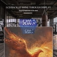 thumbnail image 3 of High Precision Body Weight Scale Smart Bathroom Scales with Large LCD Display(400lbs),Decorative for Bedroom-Phoenix Rising From The Ashes In The Style Of Fantasy Art, 3 of 4