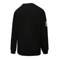 thumbnail image 5 of Men's Mitchell & Ness  Black Baltimore Ravens Training Camp Vintage Logos Long Sleeve T-Shirt, 5 of 5