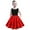 Red, variant on Toddler Girl Dress Kids Round Neck Sleeveless Polka Dot Vintage Princess Dress Baby Girl Dresses Red 9-10Years