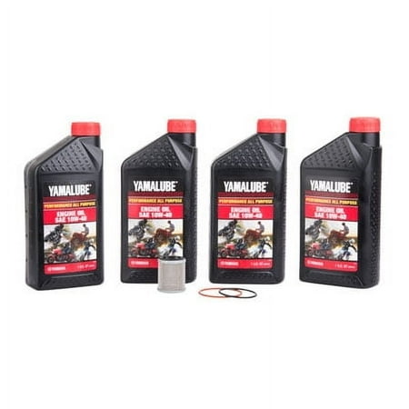 Tusk Racing Oil Change Kit for Yamaha WOLVERINE 350 4X4 1995-2005