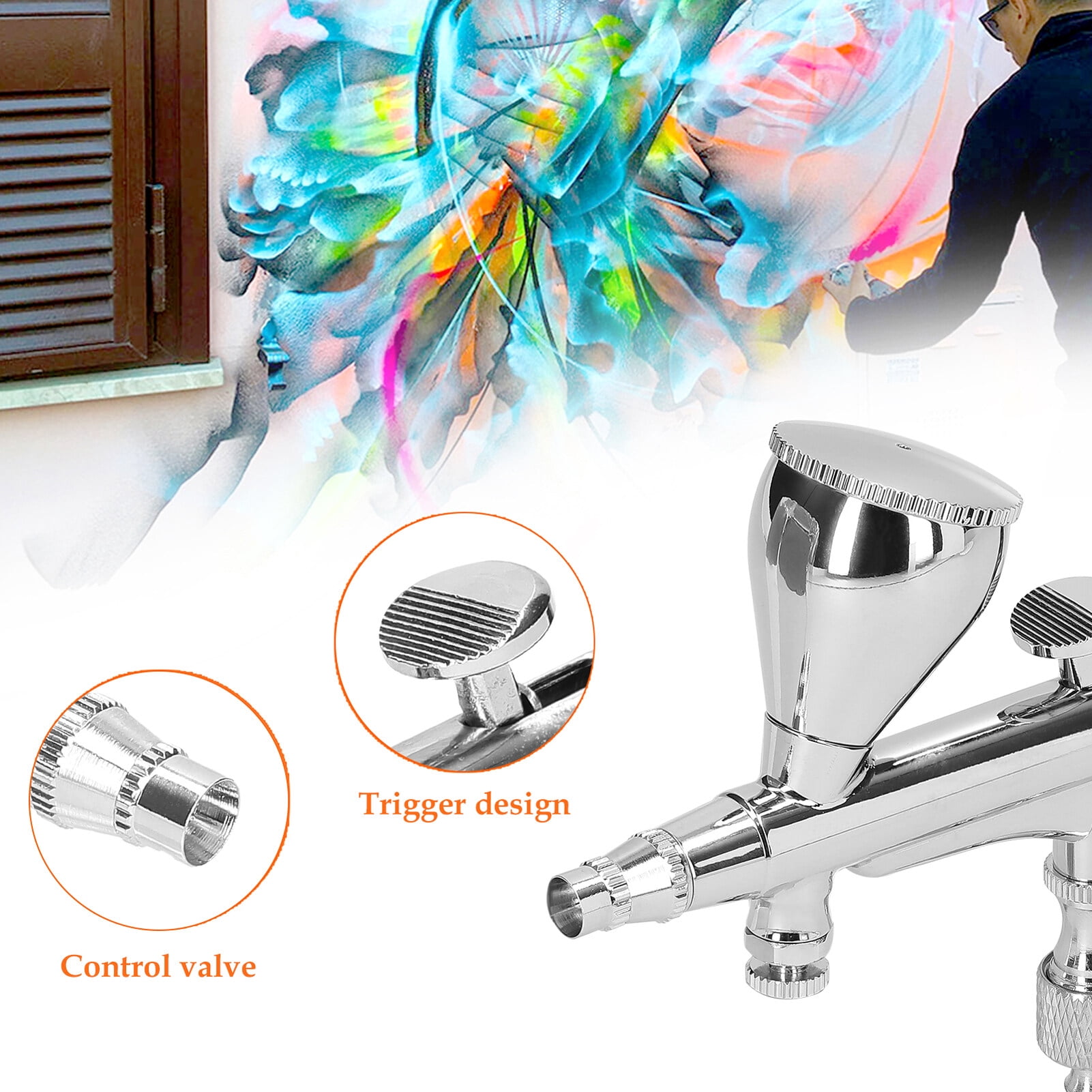 Pristin Paint sprayer,Airbrush Model DIY Model DIY Art IUPPA Paint Sprayer Professional ANRIO